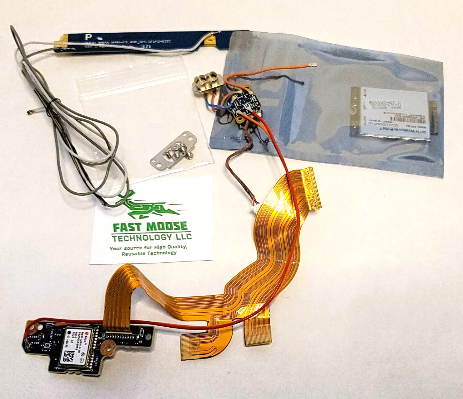 Panasonic Toughbook CF-54 MK2 Complete GPS Kit w/ Antenna EM7355, NEO-M8N-0-10