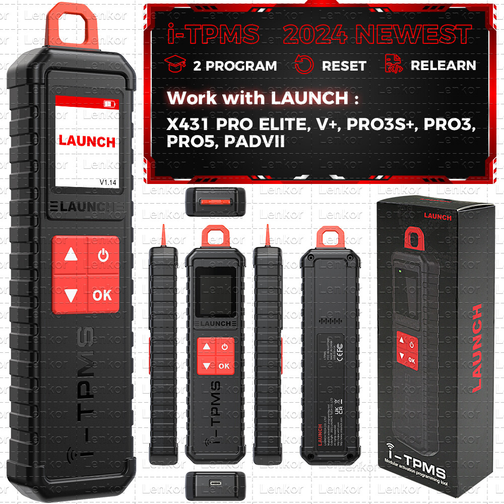 LAUNCH X431 I-TPMS Detector Programming TPMS Diagnostic Tool for X431 PRO3S V5.0