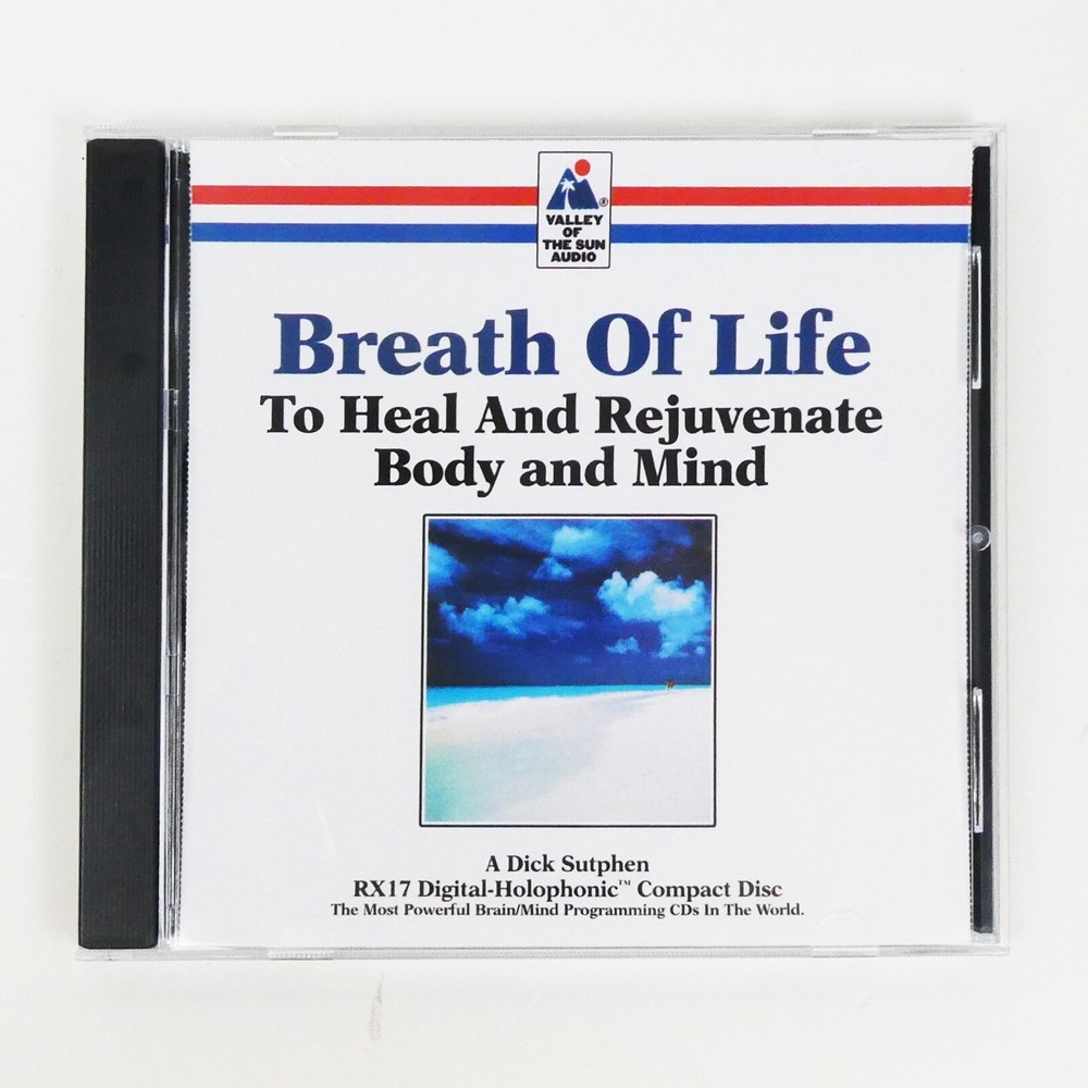 BREATH OF LIFE Mind & Body Hypnosis CD Dick Sutphen Guided Imagery Meditation