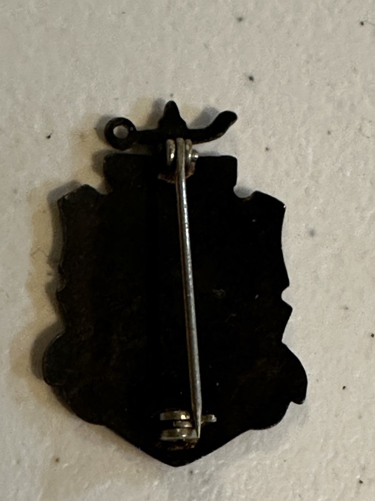 Army EARLY SCHOOL Engineering E6 Meyer Screw Back DI DUI WWII L2