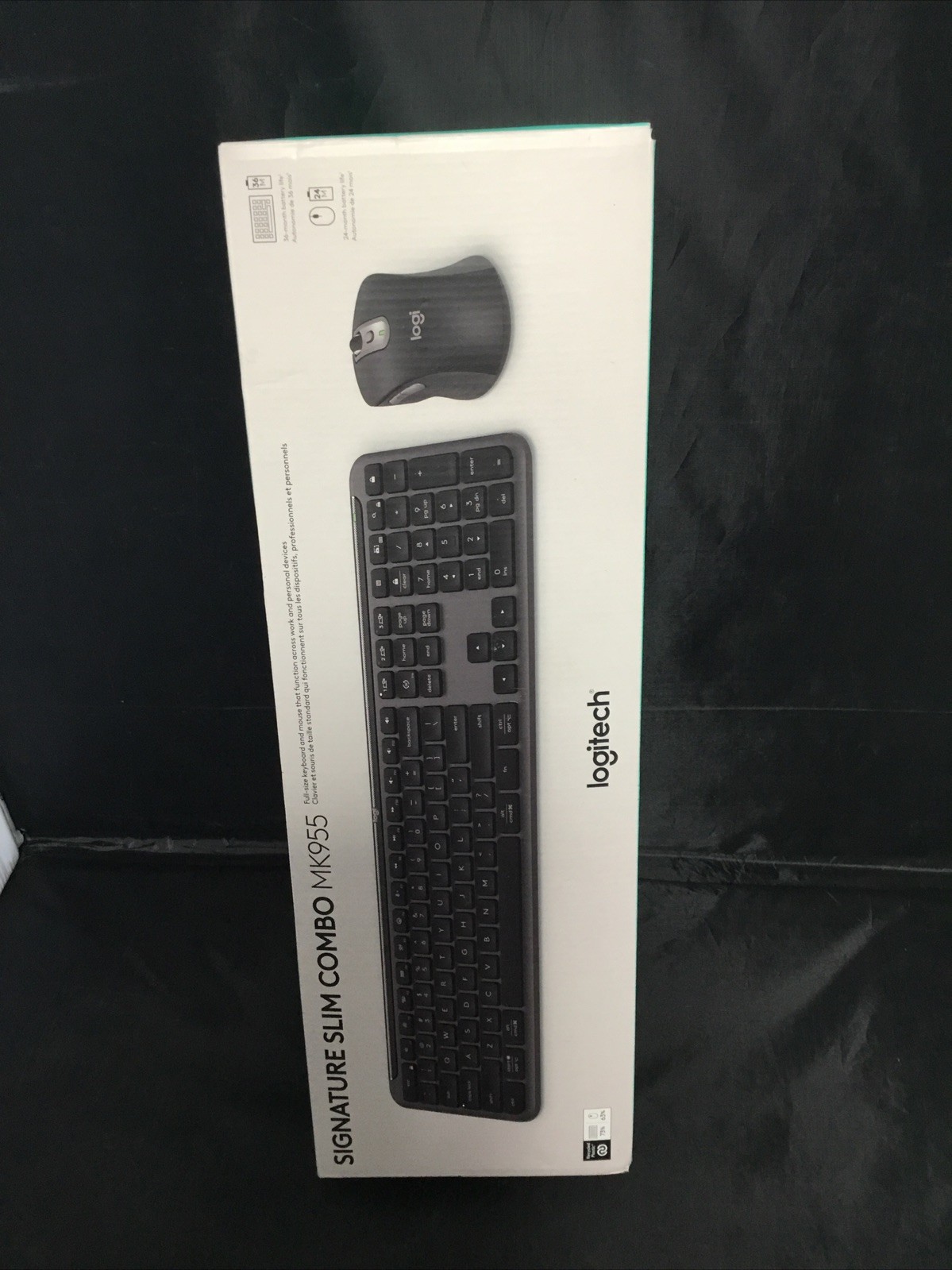 Logitech Signature Slim Combo MK955 Full Size Keyboard & Mouse (920-012425) NEW
