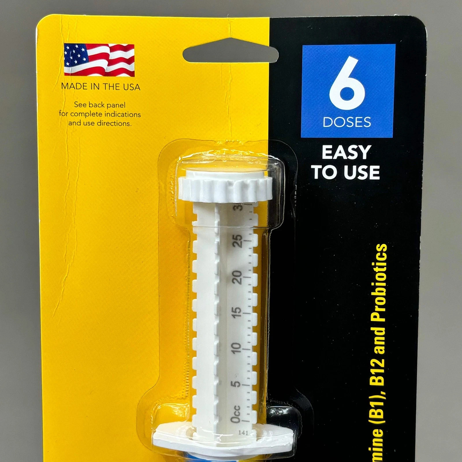 Vitamin B Complex Oral Gel for Goats Sheep Calves 30mL Durvet Lot of 2 New