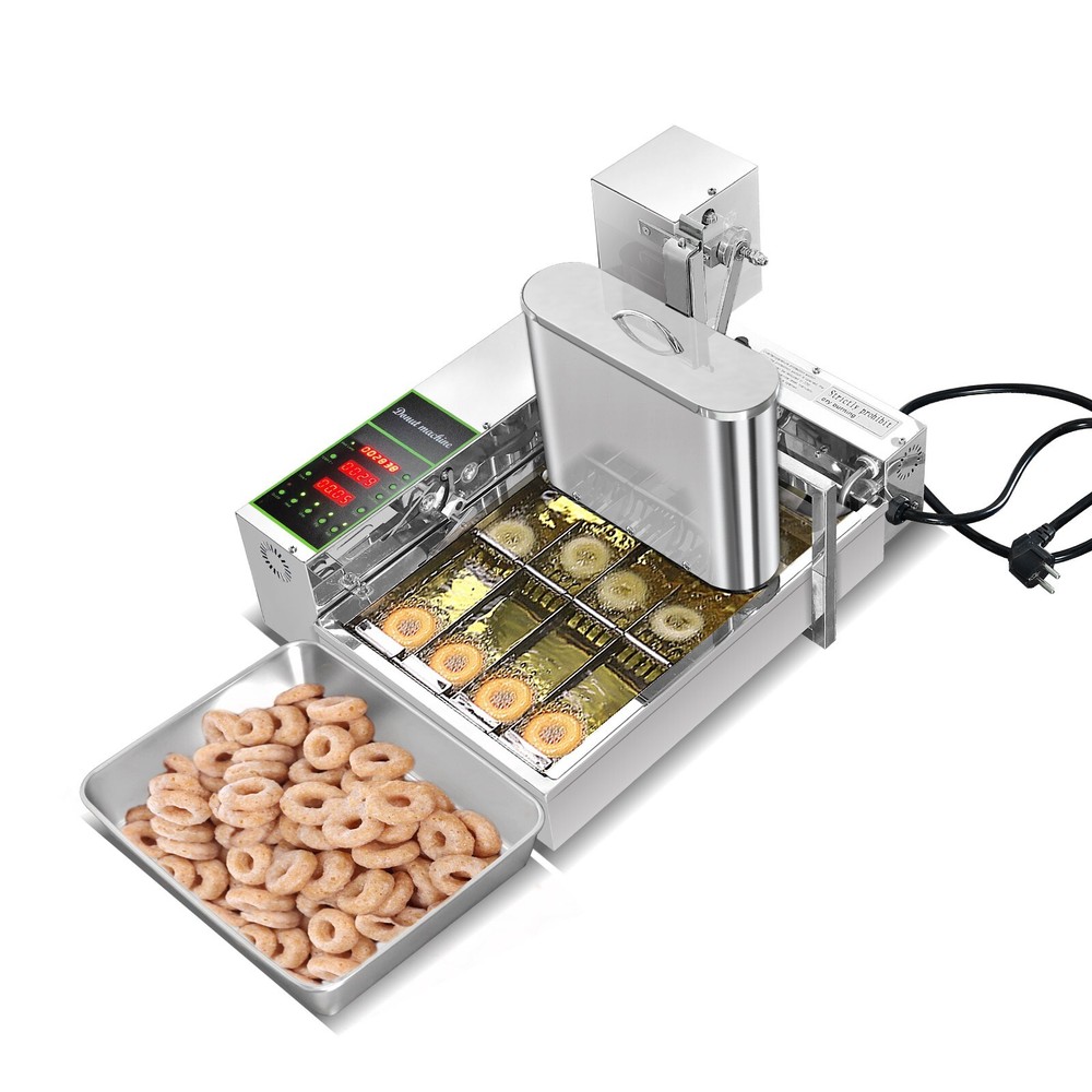 Kolice Commercial Mini 4 Rows Donuts Machine,Doughnut Maker,Frying Donuts Maker