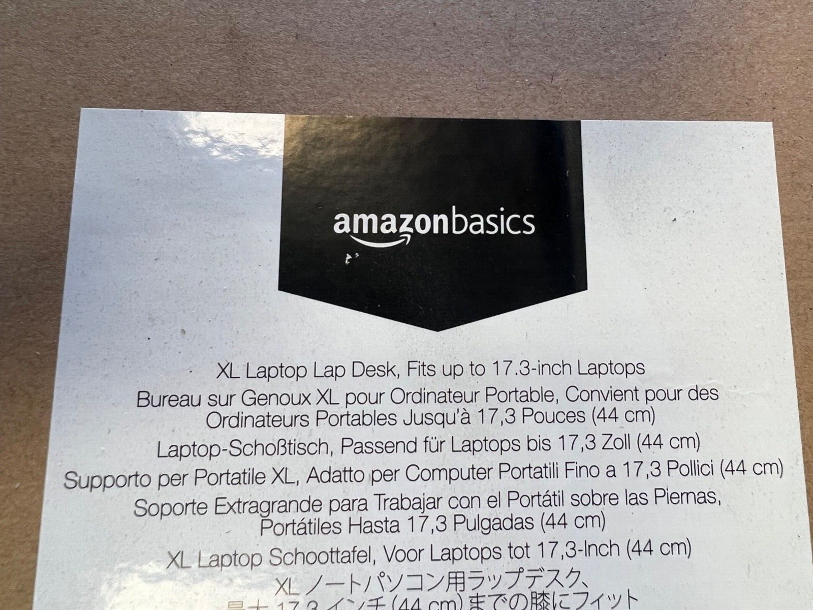 Amazonbasics Xl Laptop Lap Desk Tray