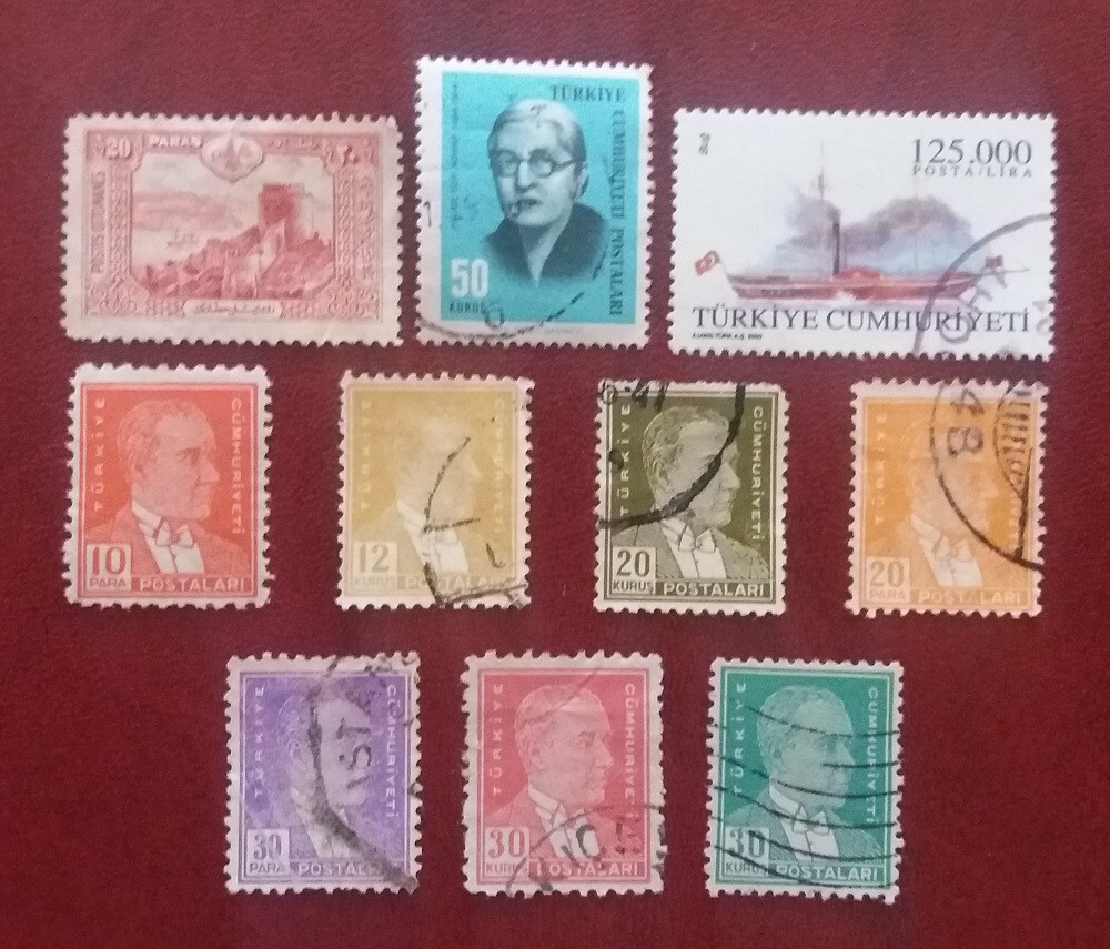 TURKEY Postally Used Selection 1315