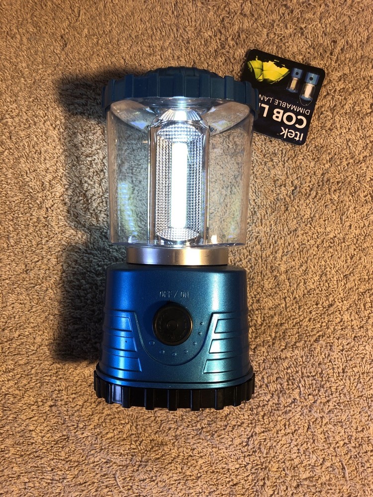 NEW Dimmable LED lantern 7" high batteries included