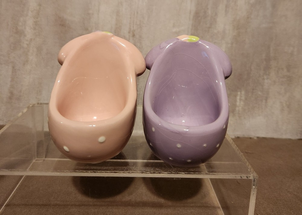 Easter Bunny egg Holder Set