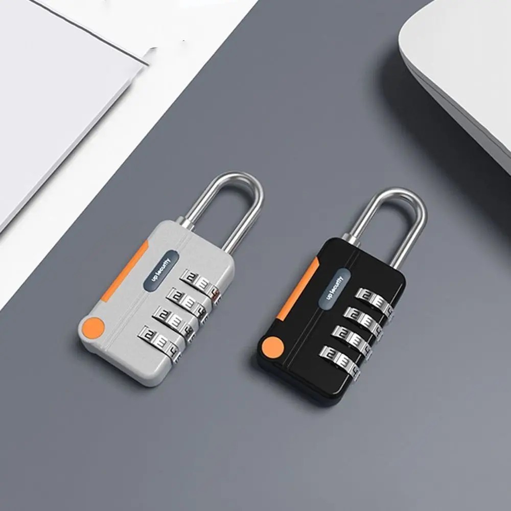 4 Pack Combination Lock, 4-Digit Padlock Keyless, Resettable Metal Luggage Locks