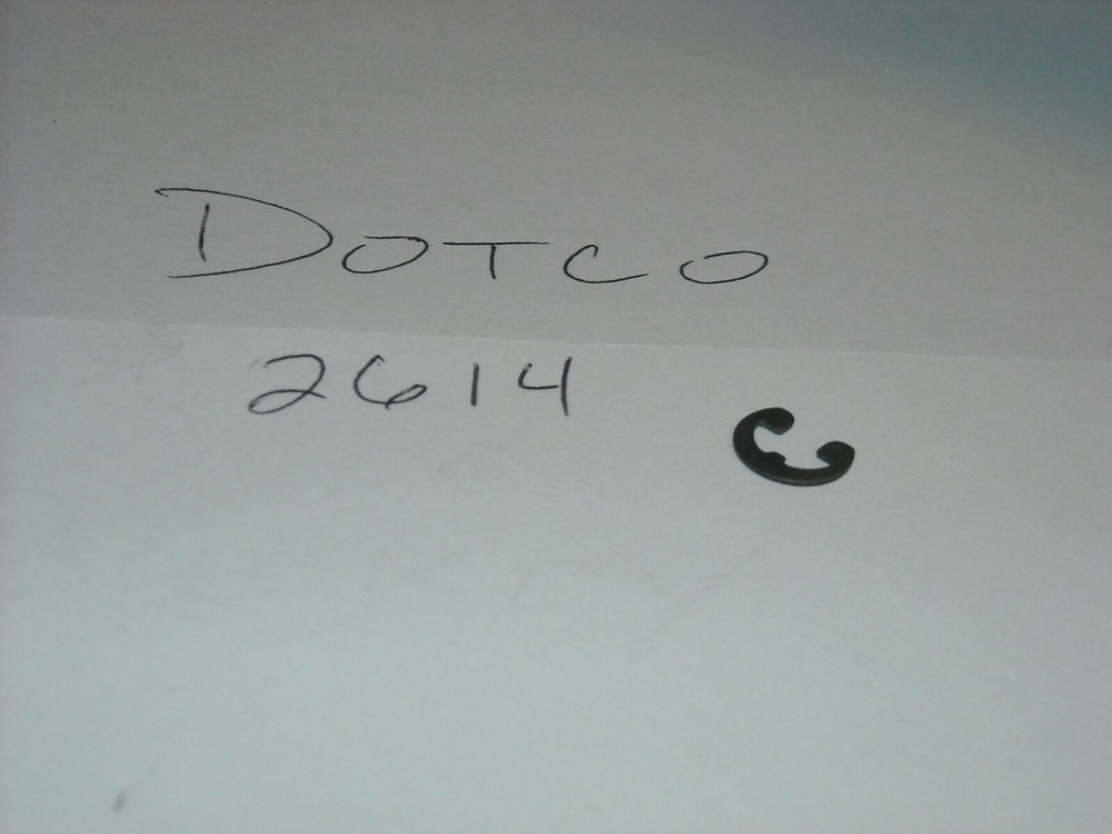 2614, Retaining Ring, Dotco, Cooper Tools, New
