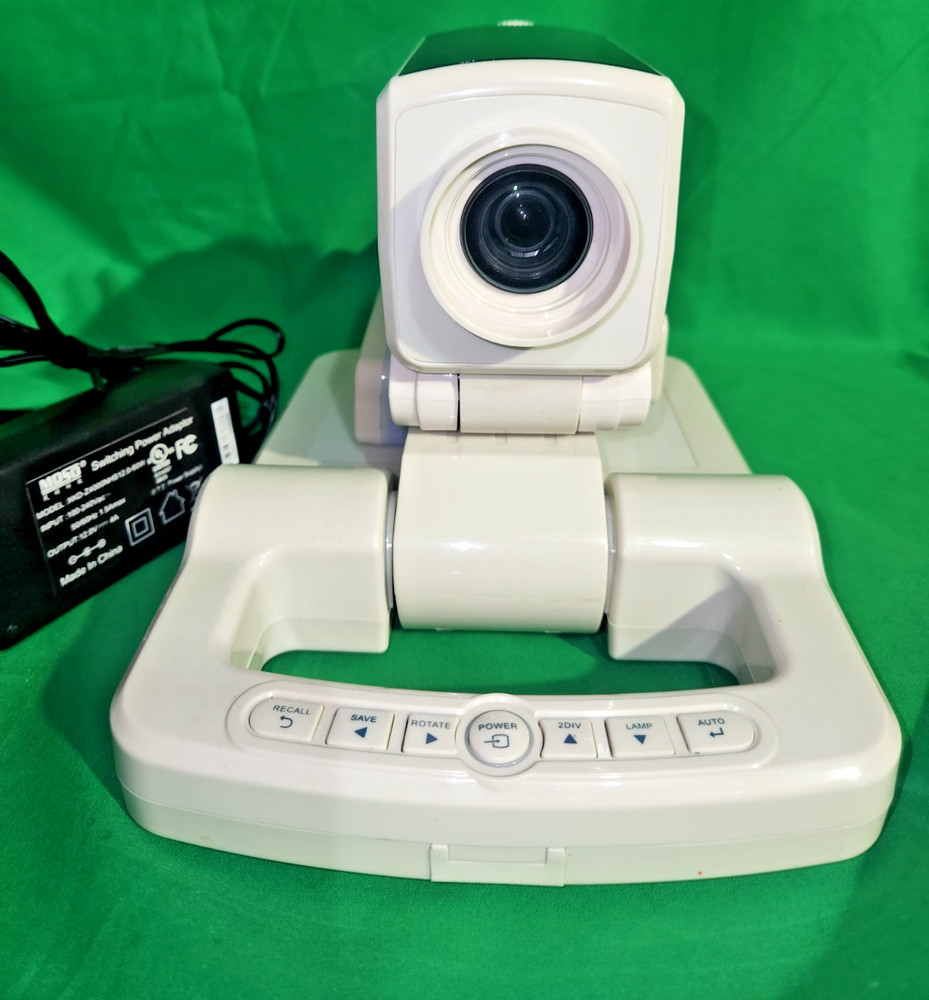 Qomo QPC70 Document Camera VGA/HDMI USB w/ remote UNTESTED