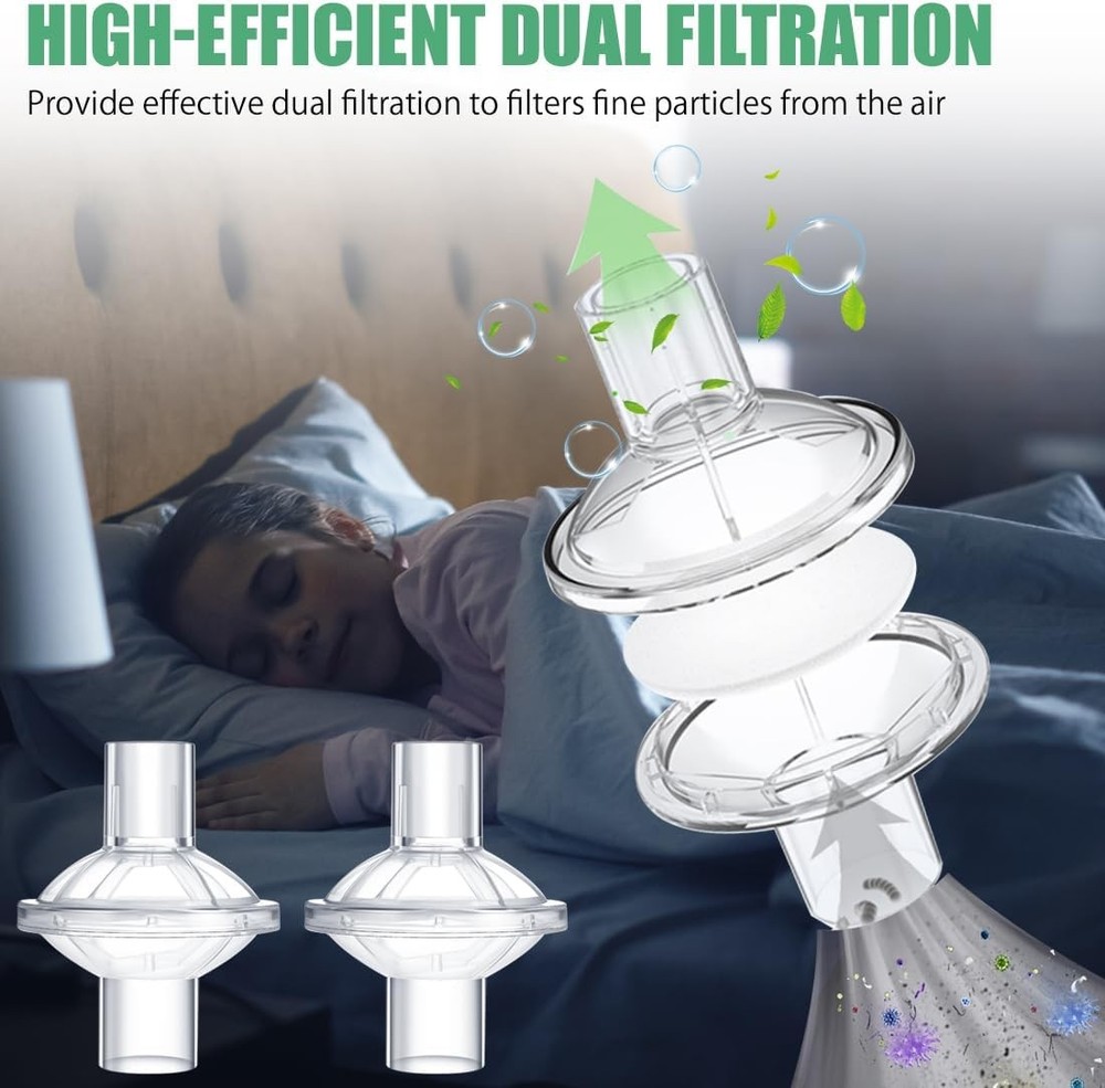 Inline Filter for CPAP Universal for BiPAP Machine Inline CPAP Filters Standard