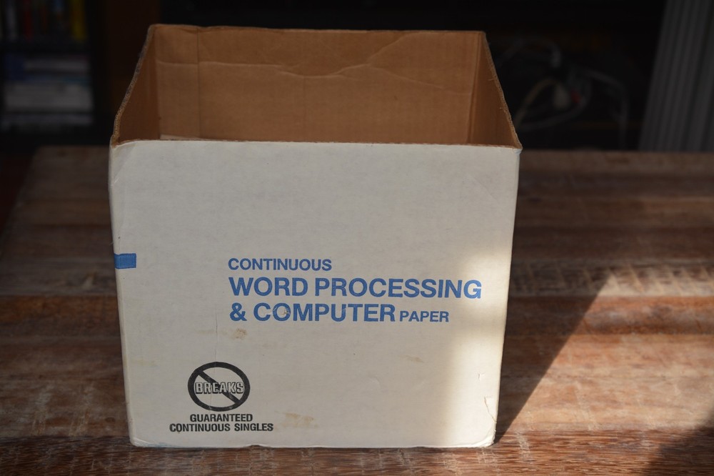 1600 Sheets Continuous Feed Computer Print Out Paper 9.5 X 11 Dot Matrix Printer