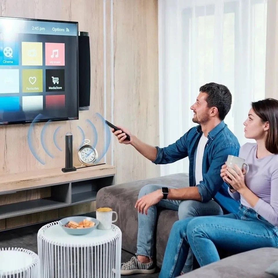 8000 Miles Upgraded TV Antenna Digital HD Indoor HDTV 1080P 4K Long Range USA