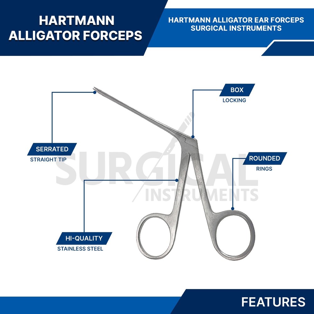 Alligator Forceps 3.5" Surgical Veterinary Instruments Stainless German Grade