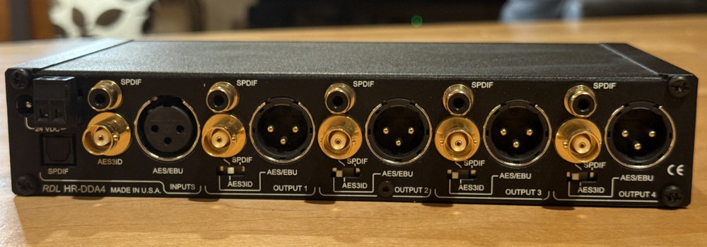 RDL HR-DDA4-Digital Audio Distributor