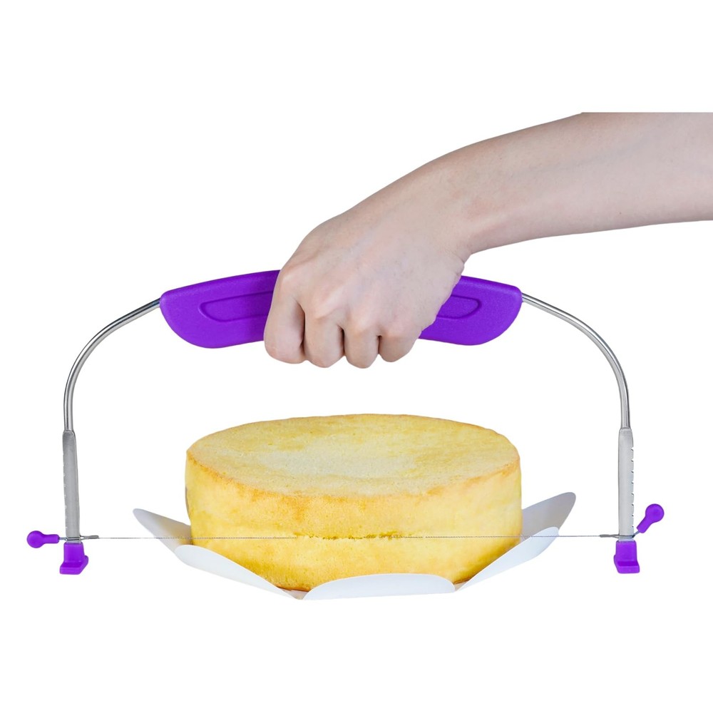 Adjustable Cake LevCake Cutter Slicer Leveler, 9 Different Height Premium Foo...