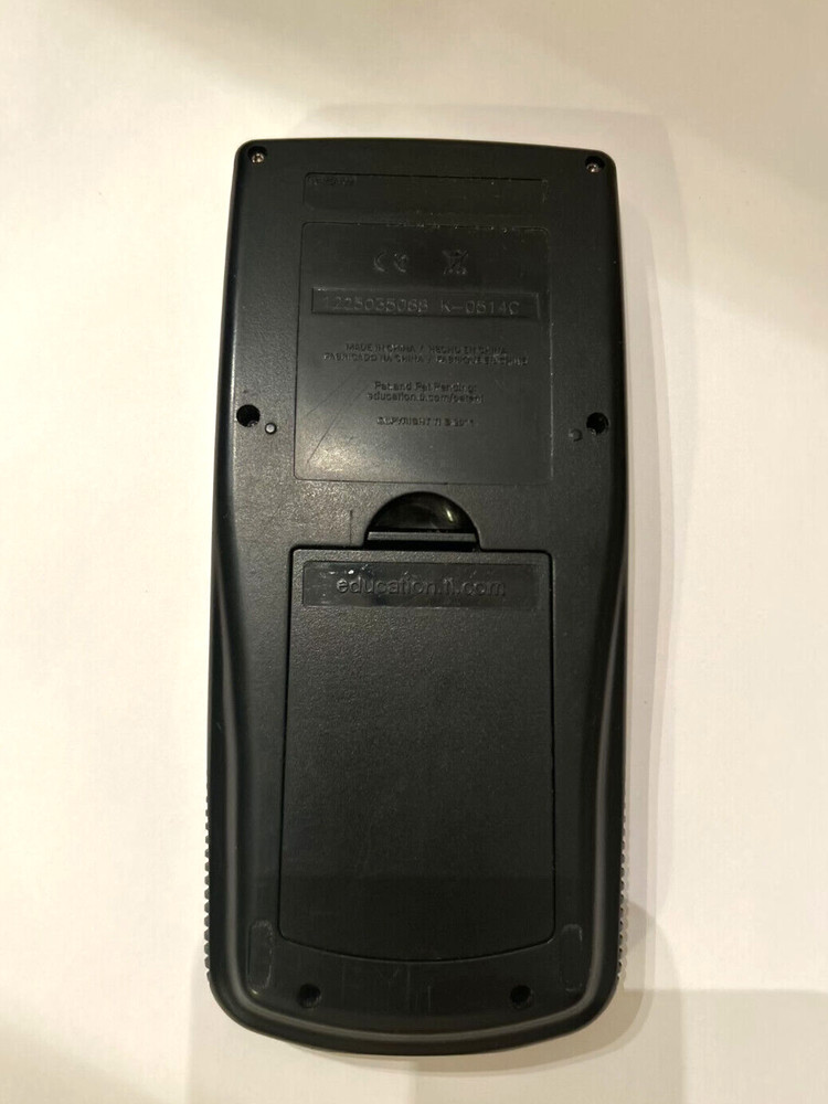 Texas Instruments TI-83 Plus Graphing Calculator - black, with cover