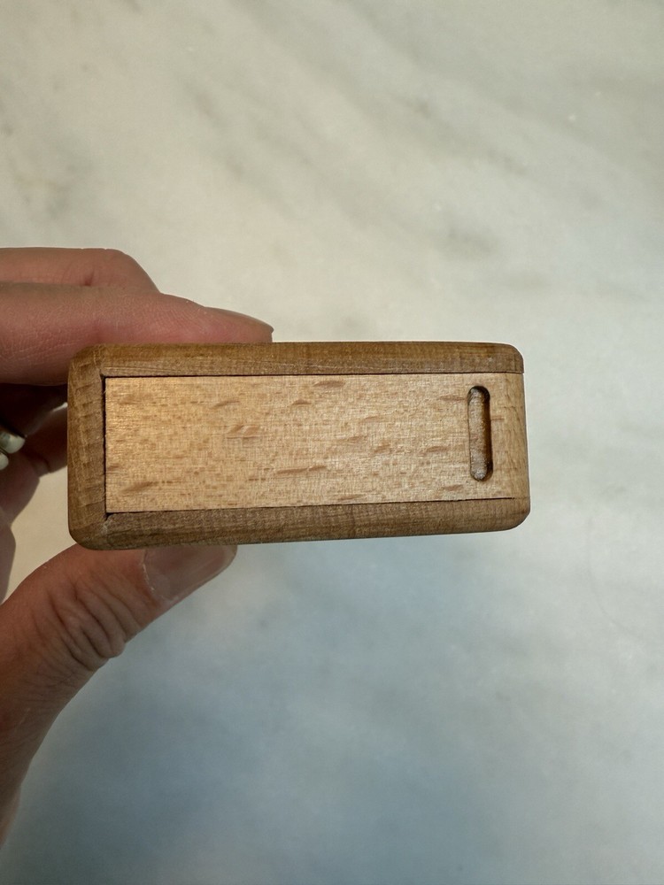 Handmade Custom Wooden Cigarette Case
