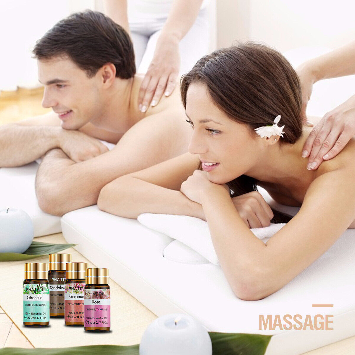 15x 5ML Essential Oil Set Aromatherapy Gift Kit 100% Pure Oils for Humidifier