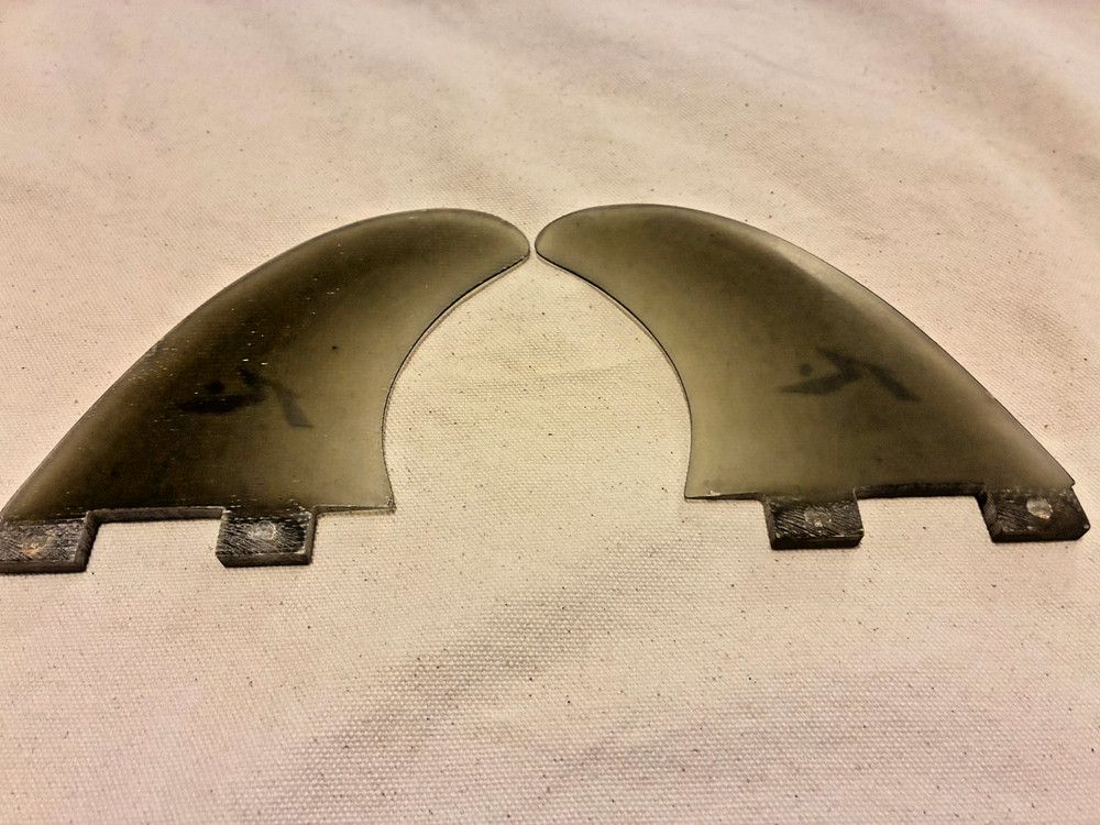 Two Rusty 4" Stabilizer or Side Bite Fins