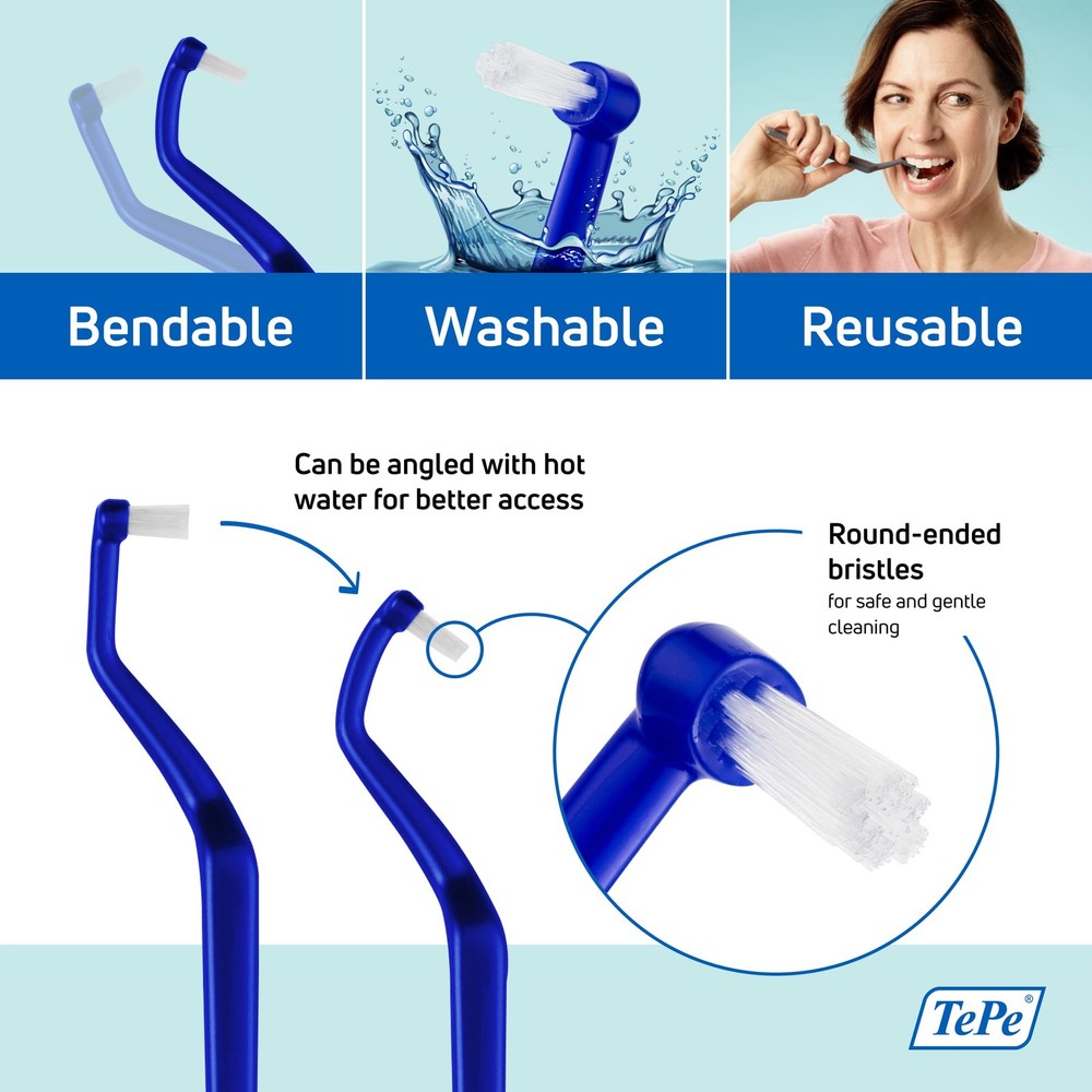 TePe Pack of 1 Universal Care Angled 1 Count (Pack 1), [Variable]