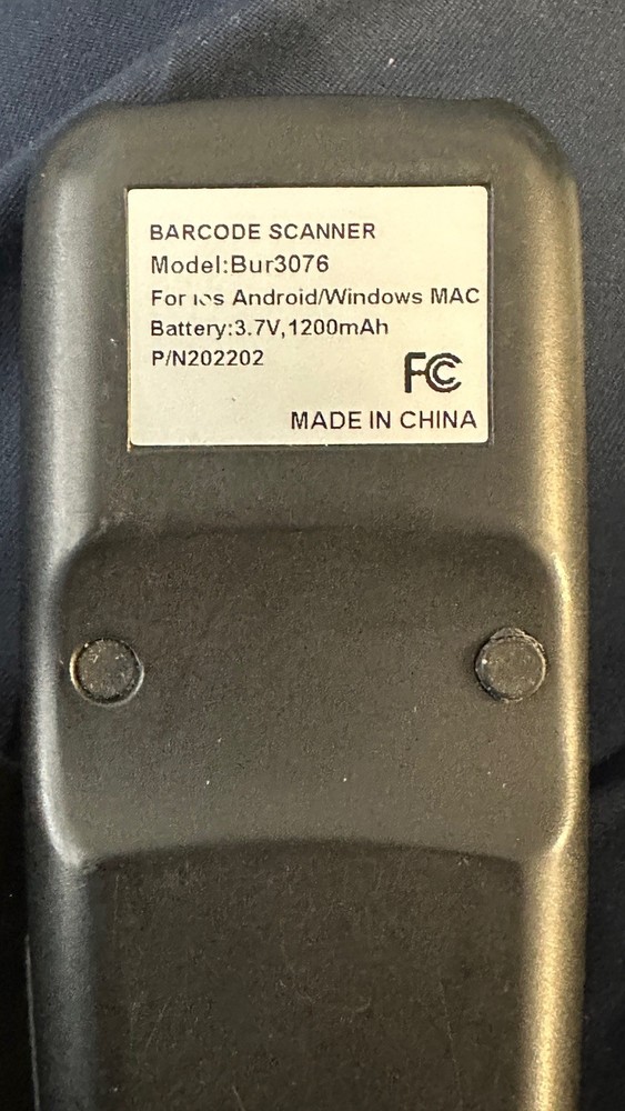 NADAMOO Wireless Barcode Scanner BUR3076