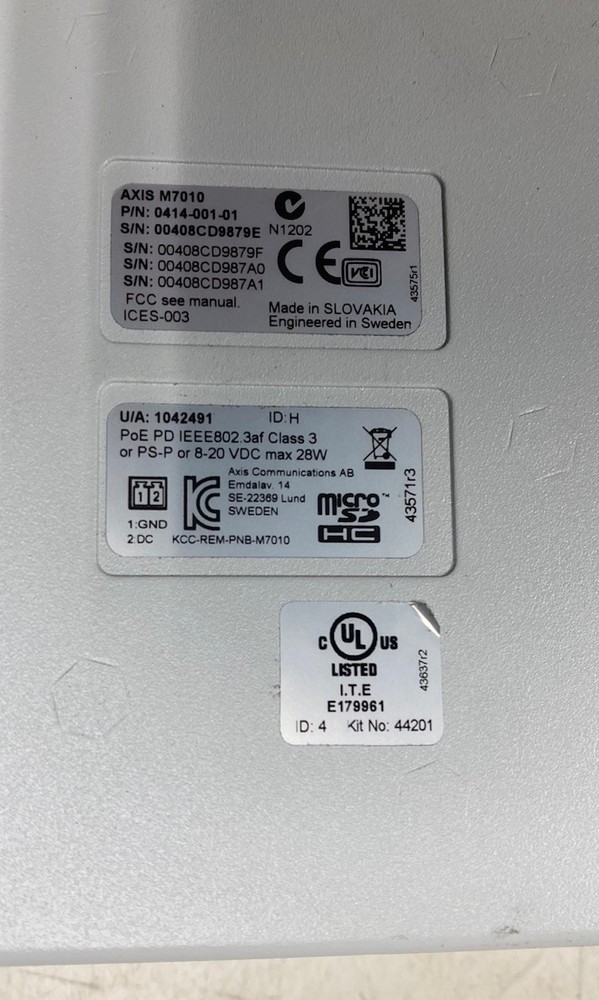 AXIS M7010 Video Encoder/Server