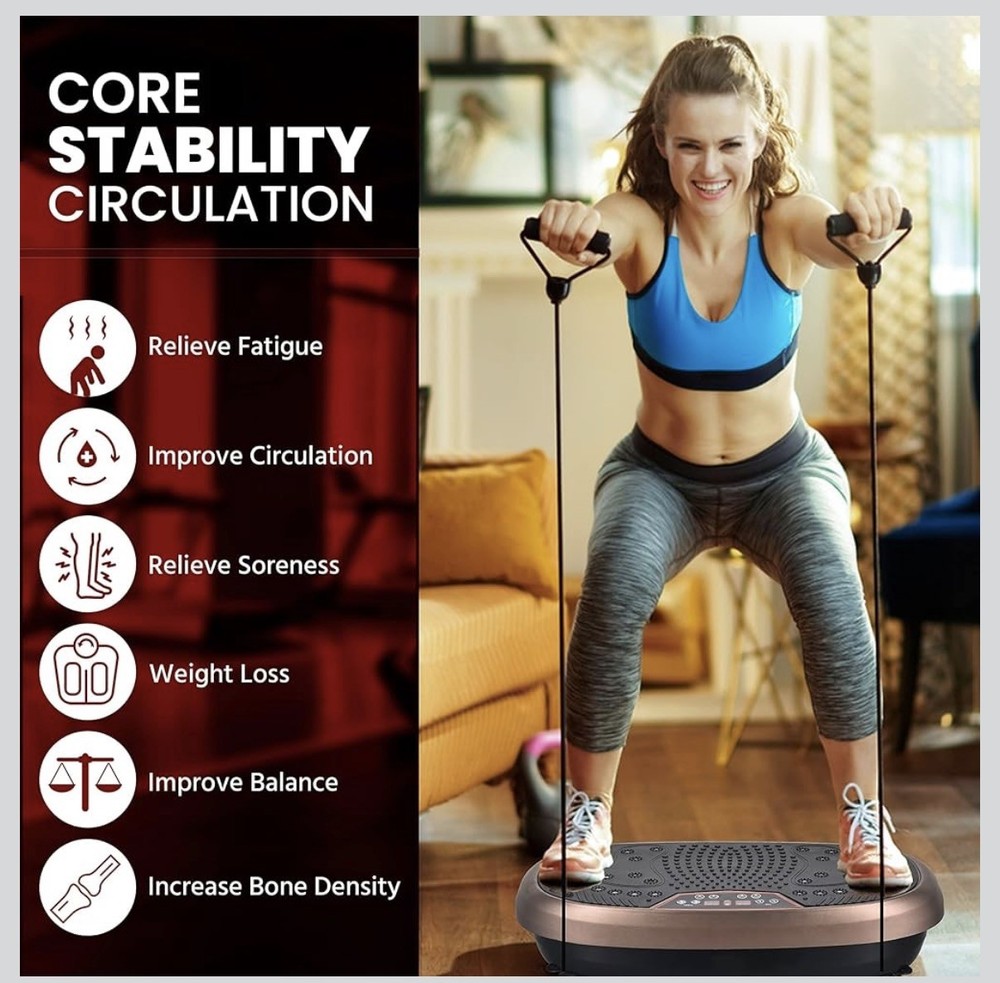 EILISON FitMaxx 3D XL Vibration Plate Exercise Machine