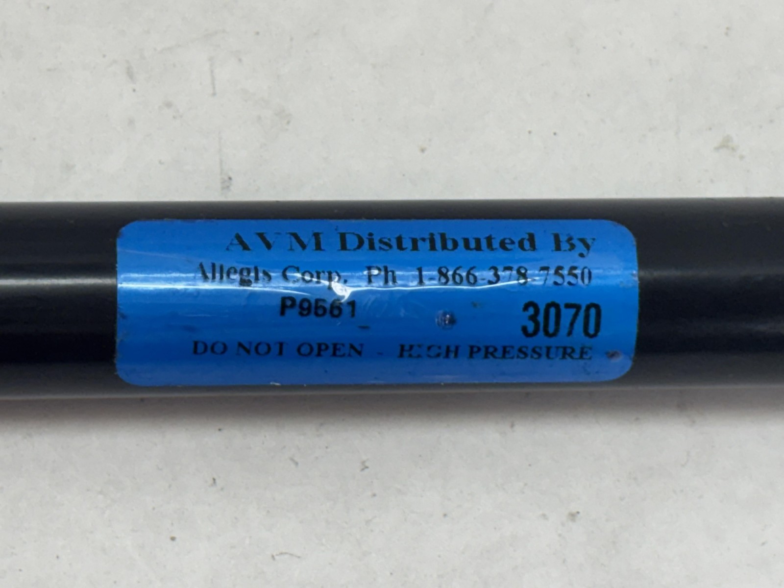 AVM P9661 Gas Strut Lift Support Pair 2 Pack High Pressure Shock 3070 Black