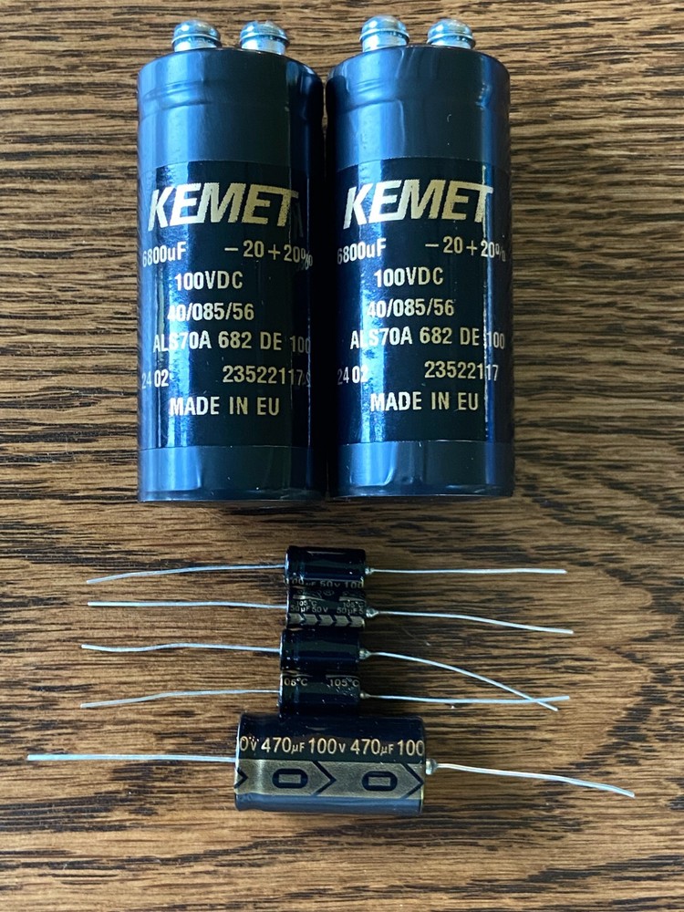 Marantz Model 14 Complete Recap Kit High-Quality Amplifier Set Main Filter Caps