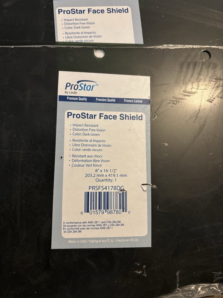 5 Pack 4178 DARK GREEN Replacement Welding Grinding Face Shield Window Visor