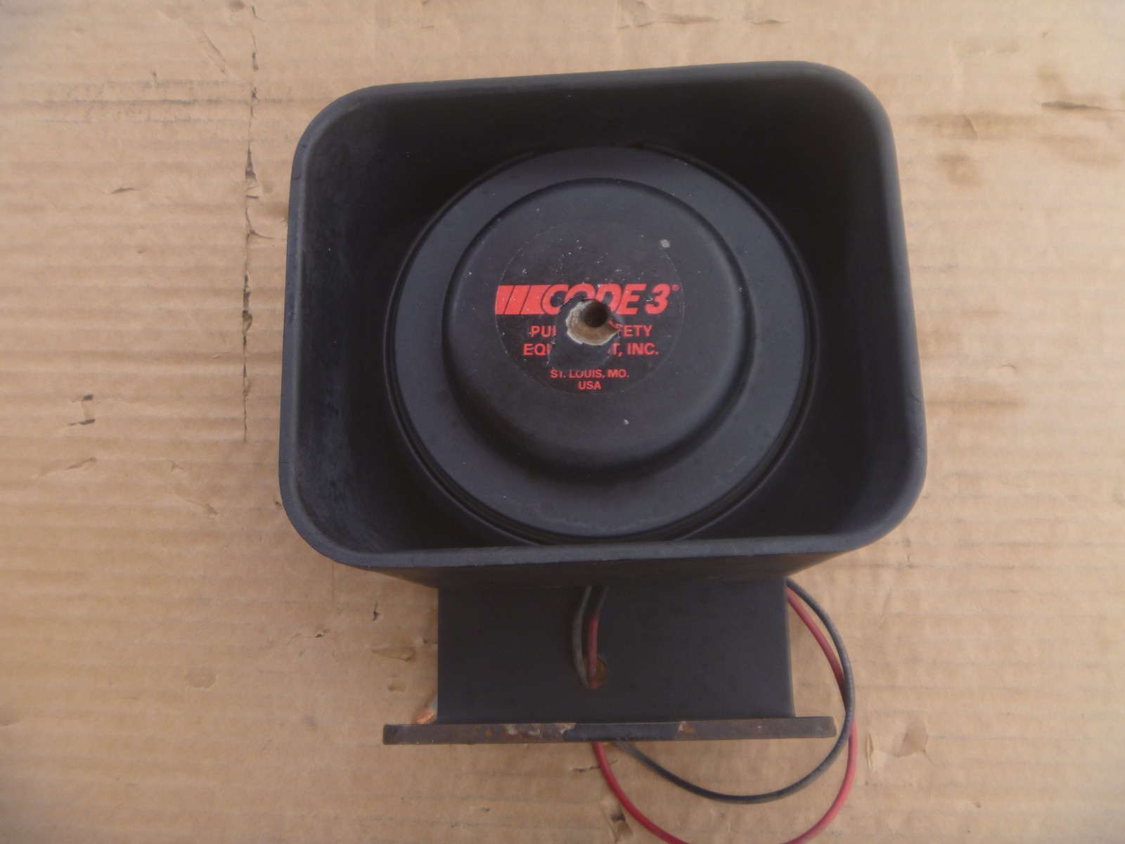 CODE 3 SIREN SPEAKER 100 WATTS...TESTED!