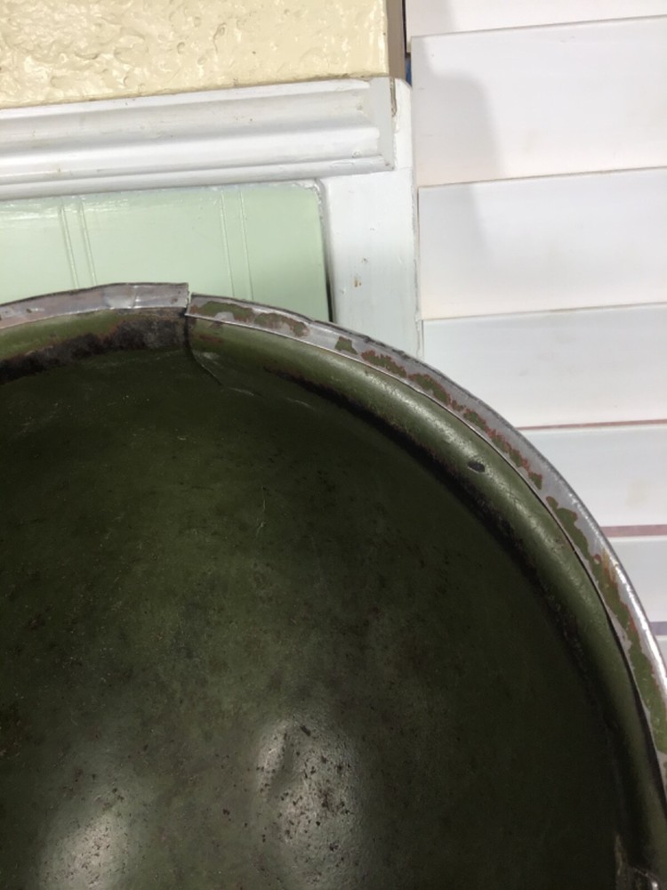 WW2 Rear Seam Helmet Shell B2
