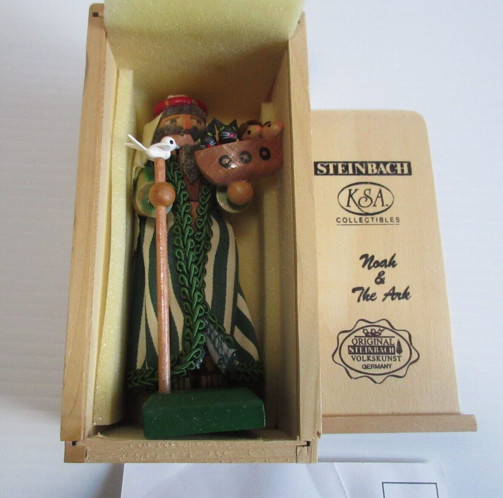 Steinbach Noah & The Ark Mini Nutcracker Limited Edition Made in Germany