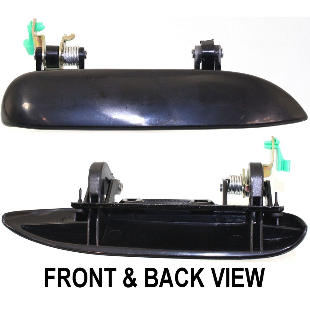 Door Handle For 2002-07 Buick Rendezvous Front Right Outer Plastic Smooth Black