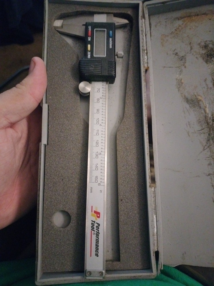 Performance Tool - Digital Caliper 0-6" with hard case