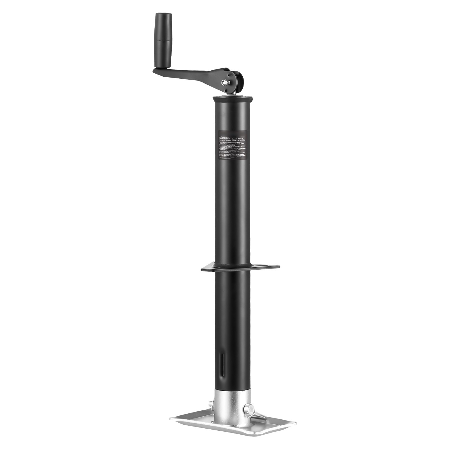 A Frame Trailer Jack Bolt on Trailer Tongue Jack 2000 lbs 15-inch Travel