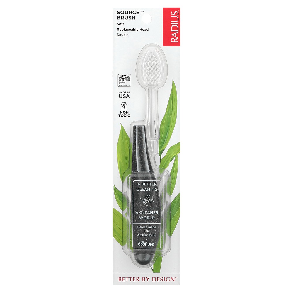 Source Brush, Soft, Replaceable Head, 1 Toothbrush
