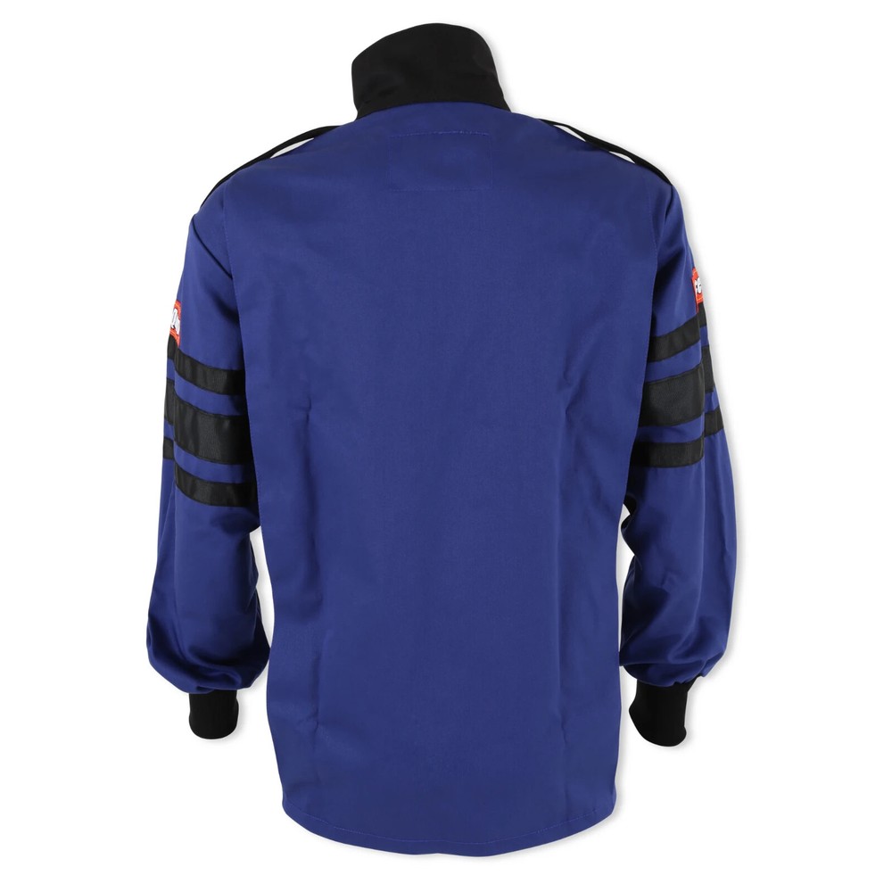 RaceQuip Single Layer Fire Suit Jacket Blue - Medium