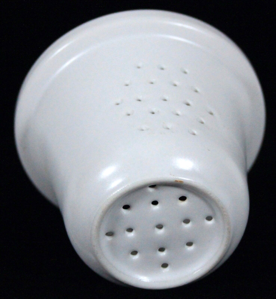 REPLACEMENT CERAMIC L00SE TEA INFUSER /STRAINER FOR TEAPOT / MUG 2 1/2" DIAMETER