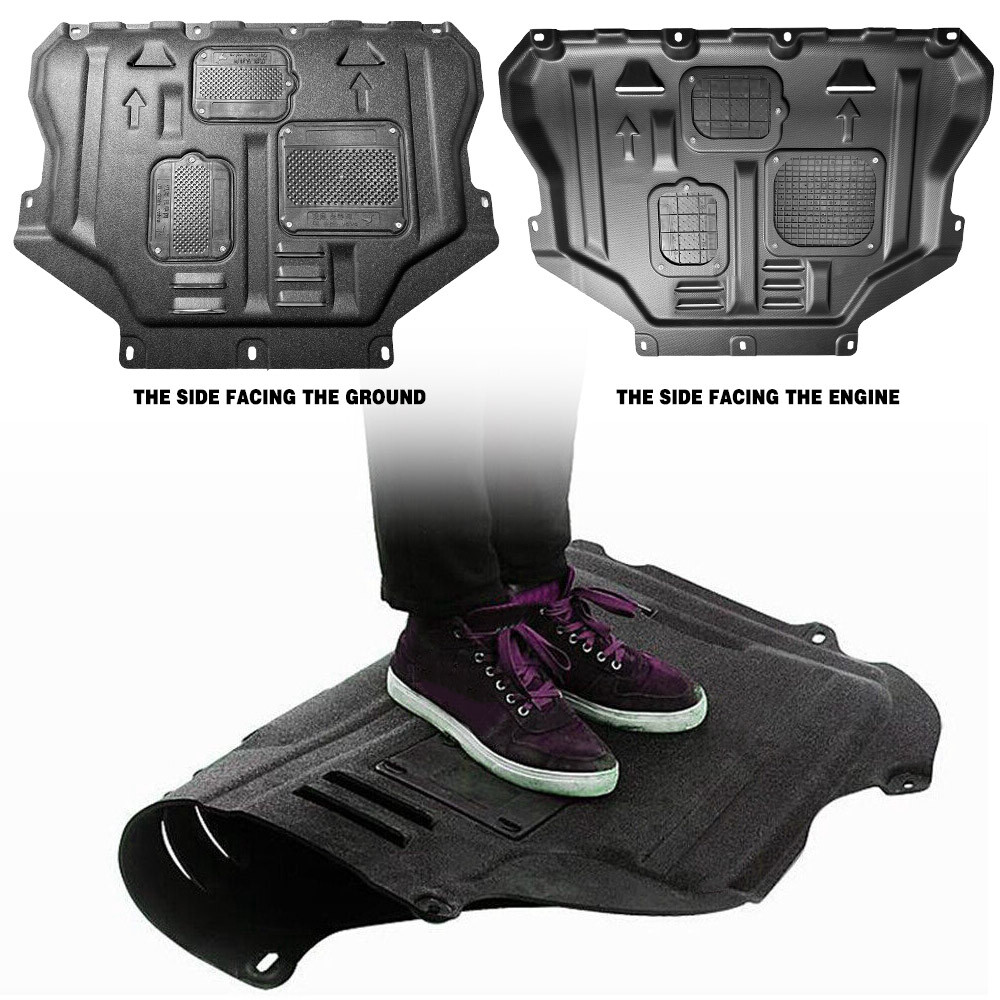 For Ford Escape 2013-2019 Auto Engine Cover Chassis Guards Shield Mud Flaps