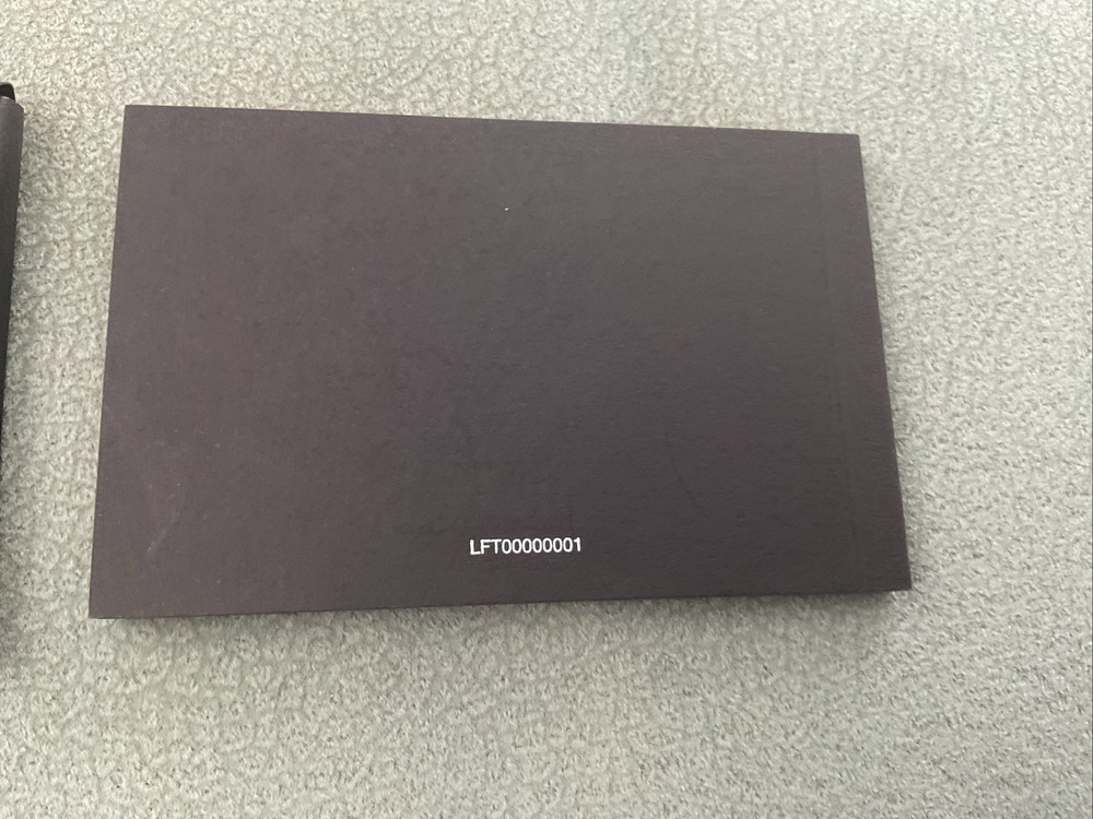 Saint Laurent Paris Packaging Booklet Authentic Insert Booklet