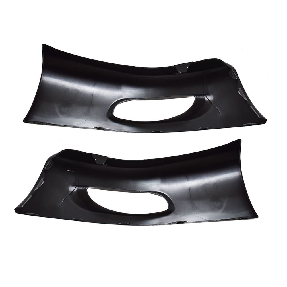 2-Pack Front Bumper Lip Splitter Black for Corolla 2005-2008