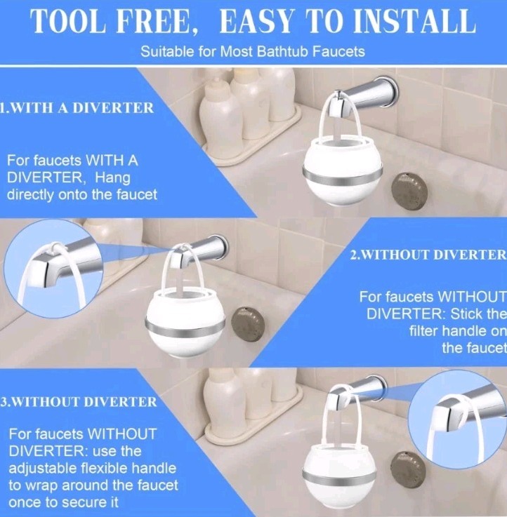 NEW Water Purification Bath Ball