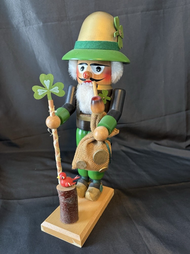 Steinbach Germany Nutcracker St Patrick S686 Irish Leprechaun Christmas Decor
