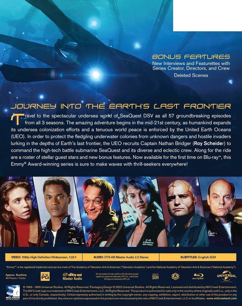 SEAQUEST DSV - THE COMPLETE BD