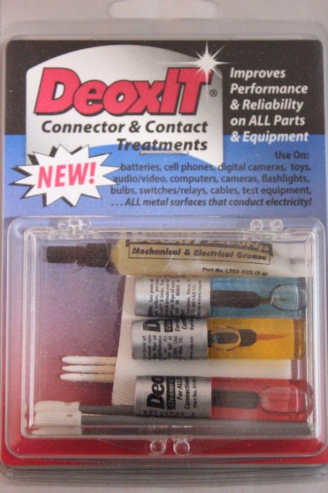 DeoxIT® K-2C-B 1.6ml mini-bottle (w/brush) Sampler Kit