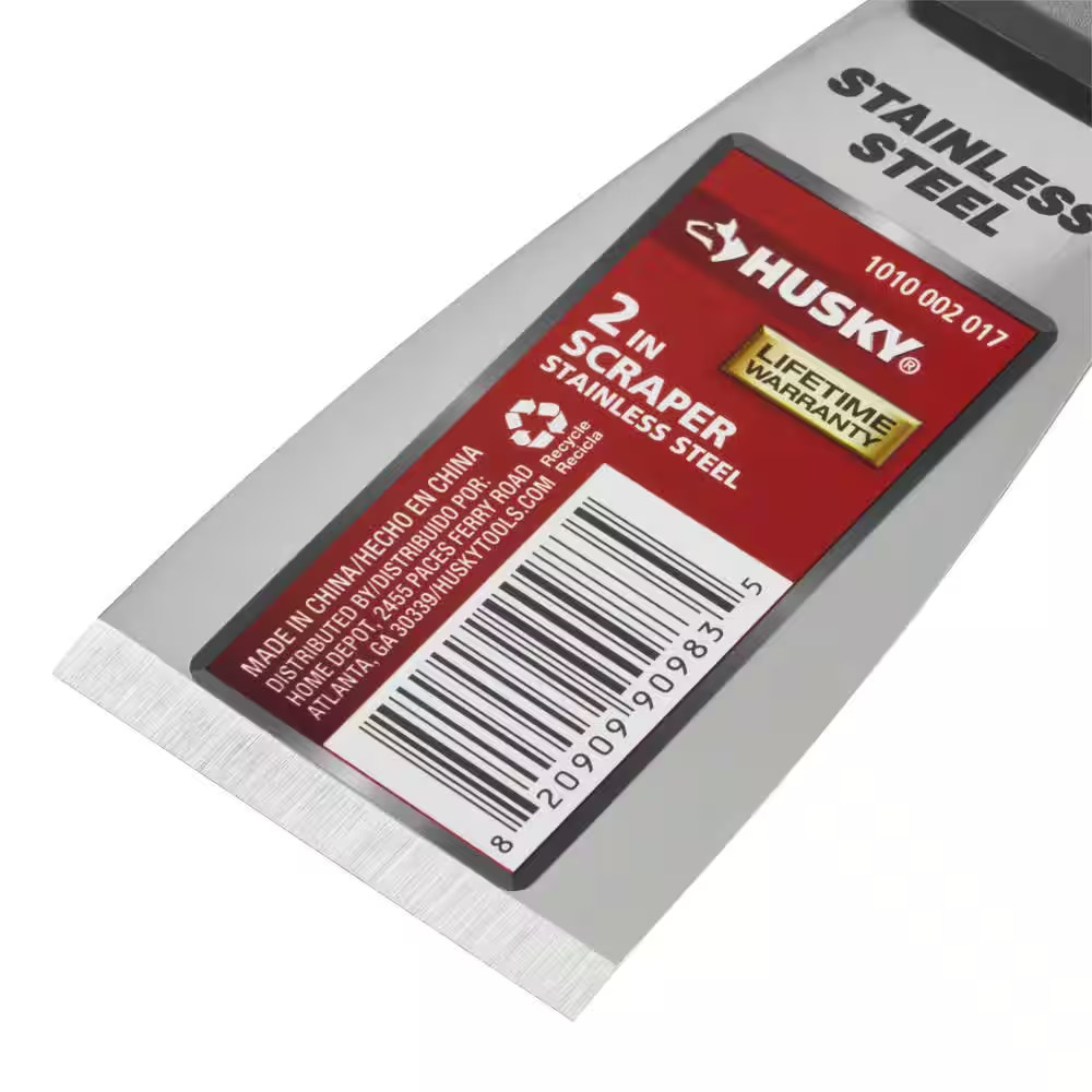 2 In. Scraper with Stainless Steel Blade