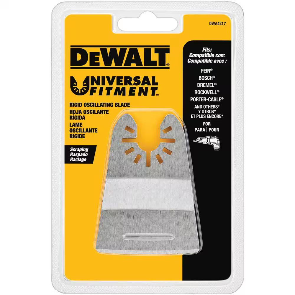 Oscillating Rigid Scraper Blade