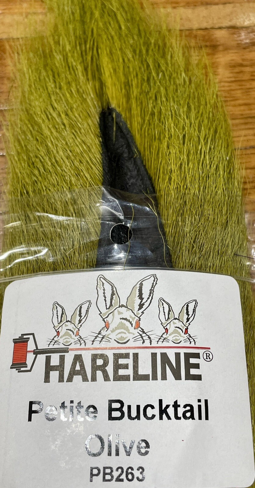 HARELINE PETITE BUCKTAIL. YOU PICK COLOR. FLY TYING, JIGS, DEER HAIR, STREAMER.